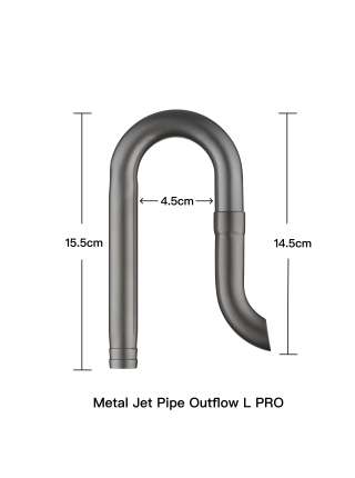 Трубка возврата воды Chihiros Metal Jet Pipe L PRO