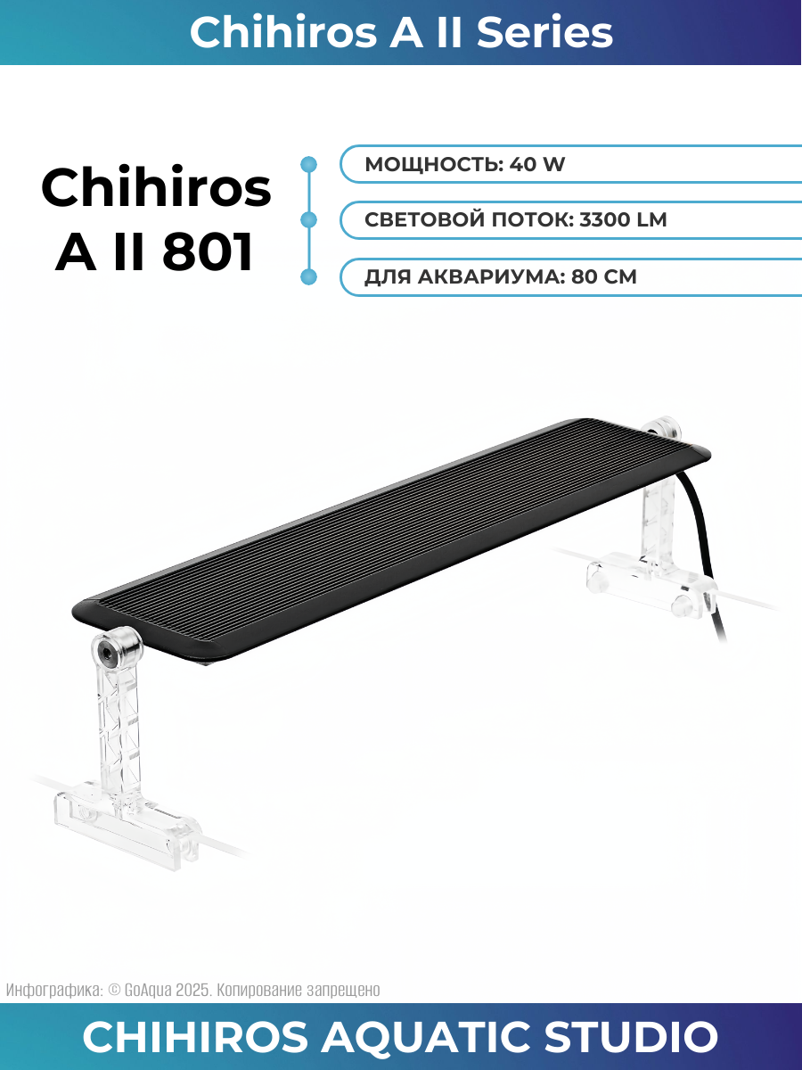 Светильник Chihiros A2 801 (80 см)
