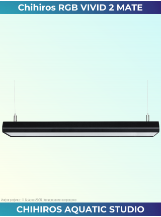 Светильник для аквариума Chihiros RGB Vivid 2 Mate Black