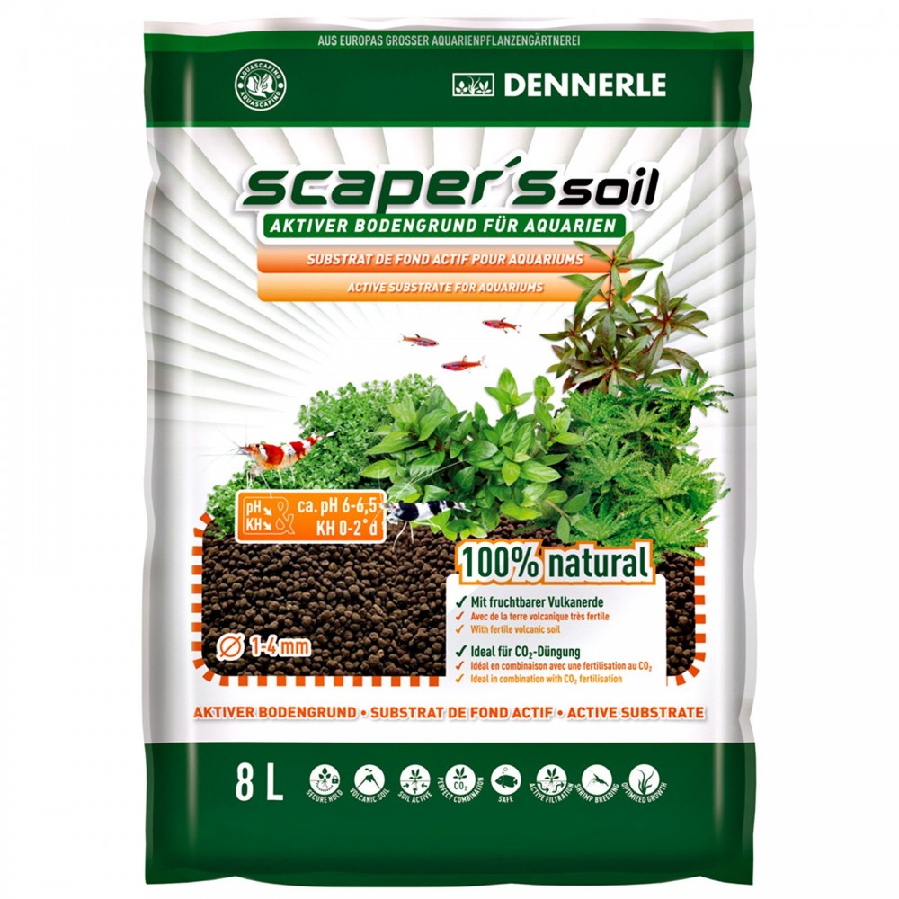 Питательный грунт Dennerle Scapers Soil 8 л