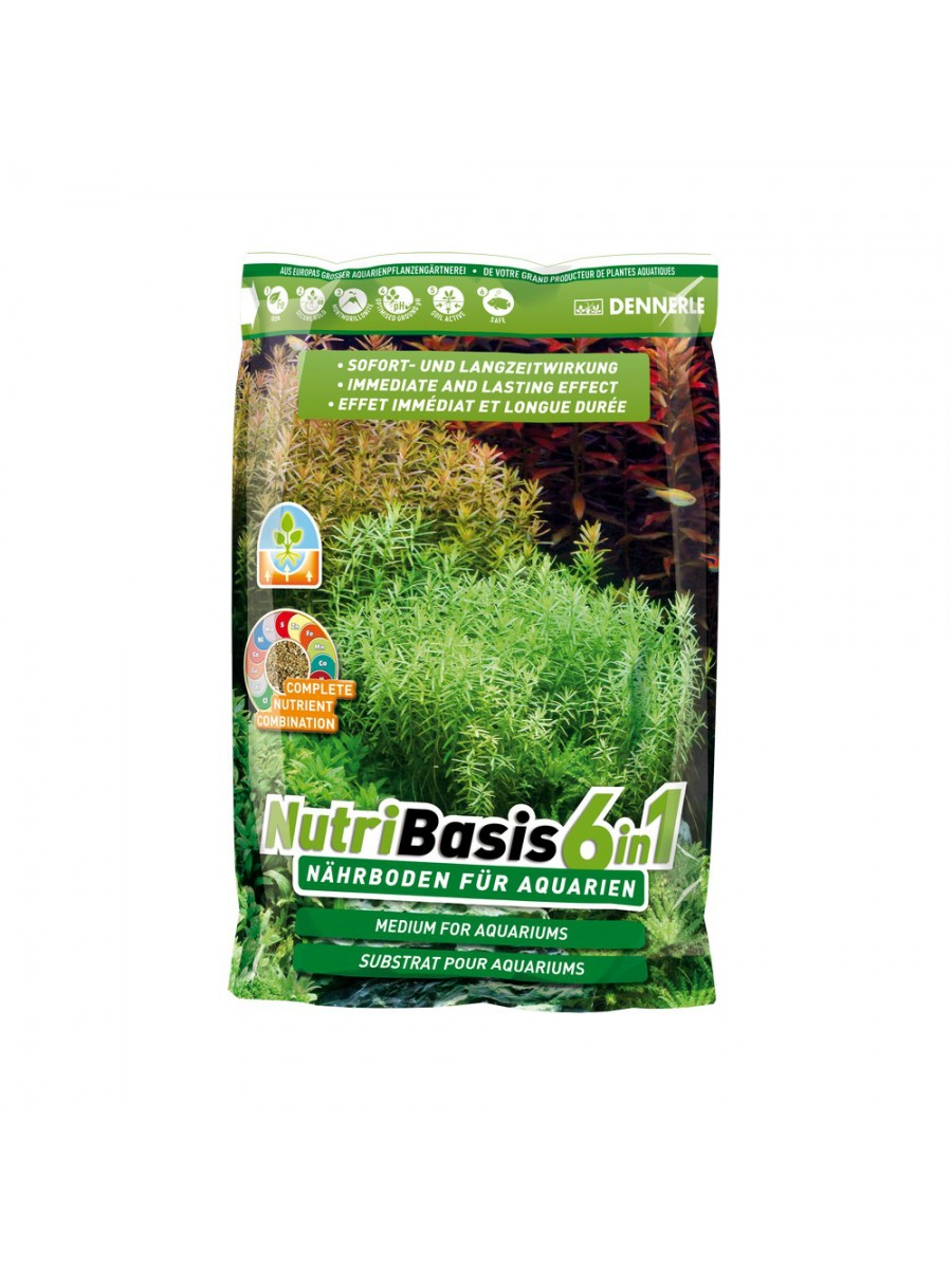 Питательный субстрат Dennerle NutriBasis 6in1 2,4 кг