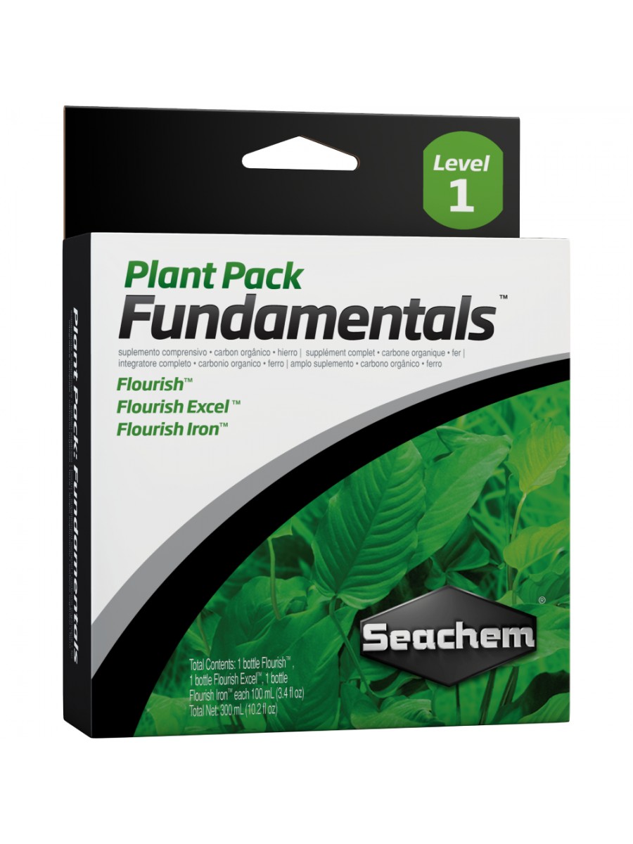 Комплекс удобрений Seachem Plant Pack: Fundamentals 3x100 мл