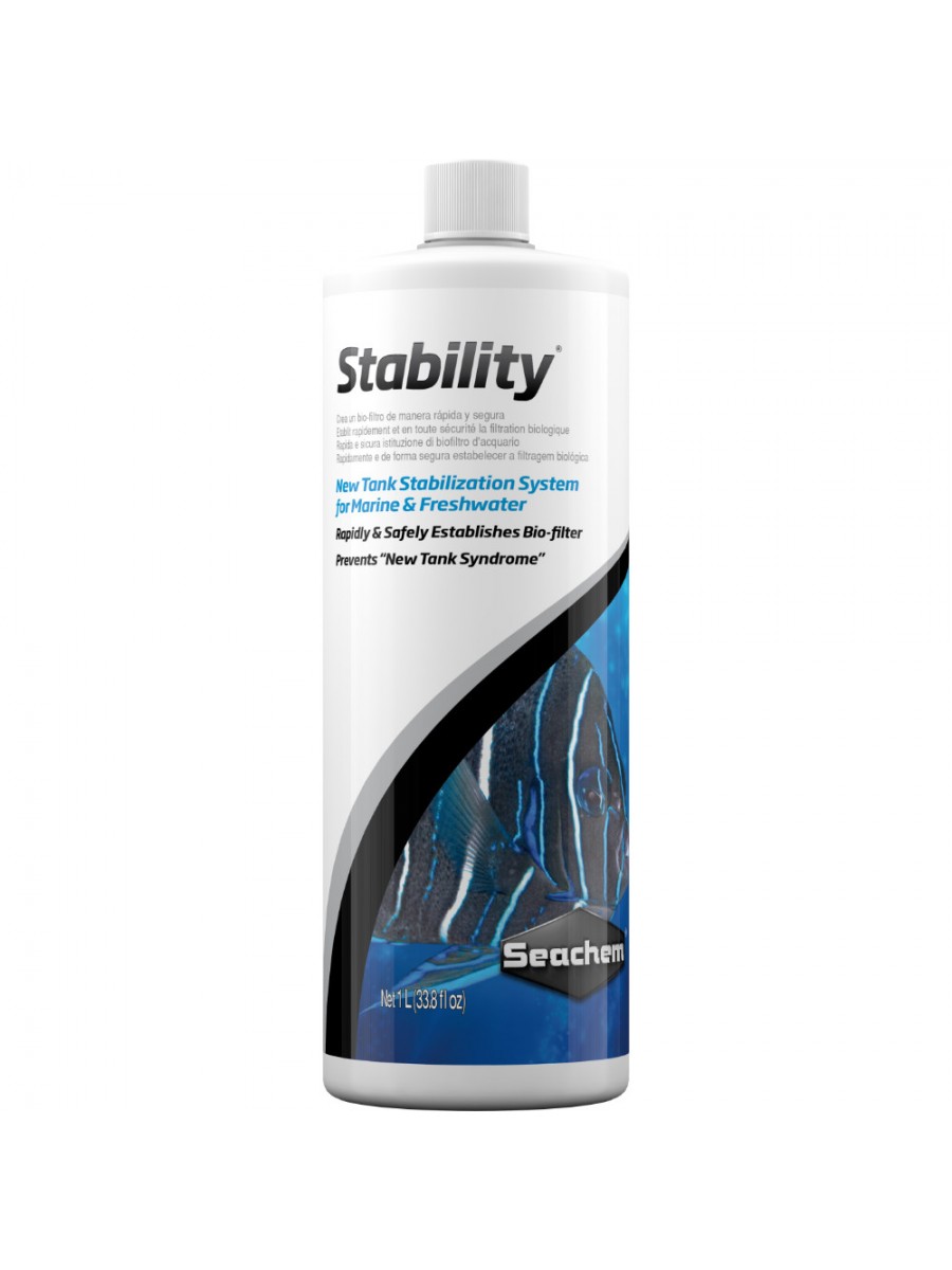 Живые бактерии Seachem Stability 1 л